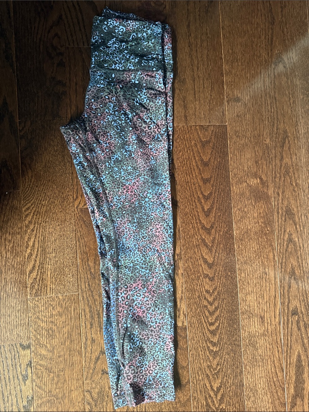 lululemon athletica Multicolor Leopard Print Leggings